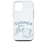 Kawaii Axolotl Amanti Dell'estate Divertente Anfibio Custodia per iPhone 12/12 Pro