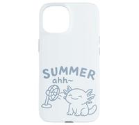 Kawaii Axolotl Amanti Dell'estate Divertente Anfibio Custodia per iPhone 15