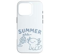 Kawaii Axolotl Amanti Dell'estate Divertente Anfibio Custodia per iPhone 16 Pro