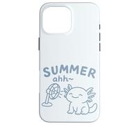Kawaii Axolotl Amanti Dell'estate Divertente Anfibio Custodia per iPhone 16 Pro Max