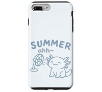 Kawaii Axolotl Amanti Dell'estate Divertente Anfibio Custodia per iPhone 7 Plus/8 Plus
