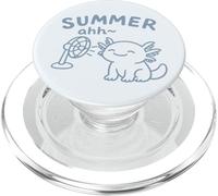 Kawaii Axolotl Amanti Dell'estate Divertente Anfibio PopSockets PopGrip per MagSafe
