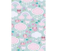 Kawaii Axolotls and Rainbows Journal: Hardcover, 6 x 9 Inches, 180 Pages, Blank Lined Notebook, Matte Finish. Cute Kawaii Animals, Kawaii Graphics and Patterns, Cute Axolotl, Mental Wellness Journals