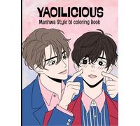 Kawaii Bl Yaoi couple coloring book: Cute shounen ai boys' love anime and manhwa style illustrations