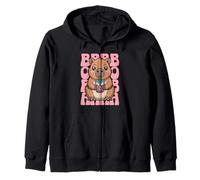 Kawaii Boba Carino Anime Capybara Roditore Bubble Tea Drink Felpa con Cappuccio