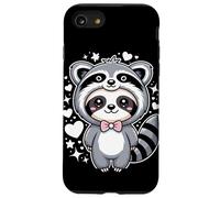 Kawaii Bradipo Pigro Costume da Procione Bradipi Orso Custodia per iPhone SE (2020) / 7/8