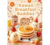 Kawaii Breakfast Buddies: Cute Morning Treats Coloring Book