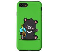 Kawaii Bubble Boba Milk Tea Formosa Bear Taiwan Travel Custodia per iPhone SE (2020) / 7/8