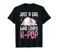 Kawaii Bunny KPOP Solo Una Ragazza Che AMA K Pop Girl Maglietta