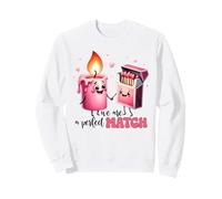 Kawaii Candle Matchbox Siamo Una Coppia Perfetta Felpa