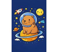 Kawaii Capybara Astronaut Composition Notebook: Cute Space Aesthetic Journal for Kids and Teens | Wide Ruled 110 Pages | 6 x 9: Cute Capybara Outer ... Cover - Perfect for School and Journaling