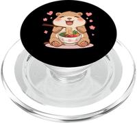 Kawaii Capybara Ramen Art Per Ragazze Carino Stile Giapponese PopSockets PopGrip per MagSafe