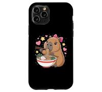 Kawaii Capybara Ramen Carino Capy Amante Cibo Bambini Ragazze Custodia per iPhone 11 Pro