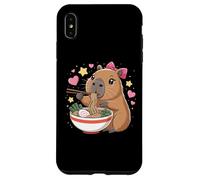 Kawaii Capybara Ramen Carino Capy Amante Cibo Bambini Ragazze Custodia per iPhone XS Max