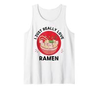 Kawaii Carino Axolotl I Just Really Love Ramen Lover Canotta