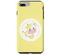 Kawaii carino mucca gialla, Kawaii Banana Milk Girl Custodia per iPhone 7 Plus/8 Plus