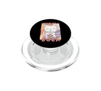 Kawaii Cat Boba Anime Kitten Loving Bubble Tea Neko Cat PopSockets PopGrip per MagSafe