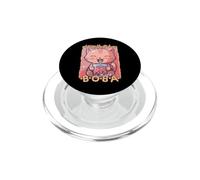 Kawaii Cat Boba Anime Kitten Loving Bubble Tea Neko Cat PopSockets PopGrip per MagSafe