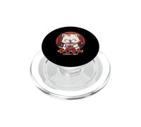 Kawaii Cat Boba Anime Kitten Loving Bubble Tea Neko Cat PopSockets PopGrip per MagSafe