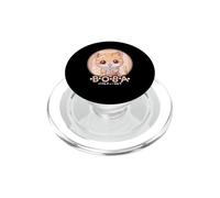 Kawaii Cat Boba Anime Kitten Loving Bubble Tea Neko Cat PopSockets PopGrip per MagSafe