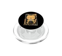 Kawaii Cat Boba Anime Kitten Loving Bubble Tea Neko Cat PopSockets PopGrip per MagSafe