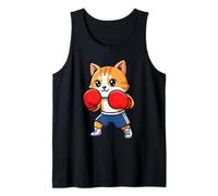 Kawaii Cat Boxer Cute Kitty Guantoni da Boxe Fighter Kids Canotta