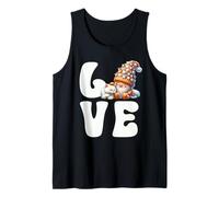 Kawaii Cat Dad Gnome Graphic For Cat Mom Who Love Cats Canotta