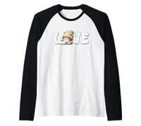 Kawaii Cat Dad Gnome Graphic For Cat Mom Who Love Cats Maglia con Maniche Raglan