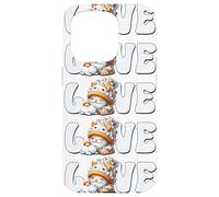 Kawaii Cat Gnome Graphic For Cat Owner With White Cats Custodia per iPhone 15 Pro