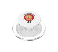 Kawaii Cat I Just Really Love Cute Leo Amante PopSockets PopGrip per MagSafe