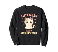 Kawaii Cat - La carineria è Il Mio superpotere Felpa