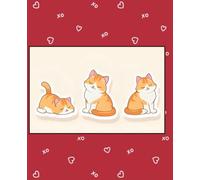 Kawaii Cat Lined Notebook: Cute Guided Journal with Goals, Affirmations & Gratitude Pages: sub tlt;160-Page Self-Care and Mindfulness Notebook - Perfect for Writing, Journaling, and Gift Giving