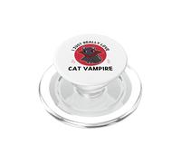 Kawaii Cat Vampire Amo davvero Cute Cat Vampire Lover PopSockets PopGrip per MagSafe
