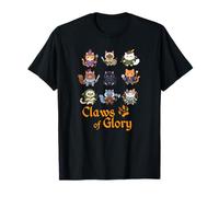 Kawaii Cat Warrior Women Men Kitty Lover Fantasy Gift Maglietta