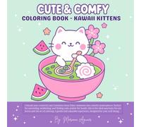 Kawaii Cats Coloring Book: simple coloring book