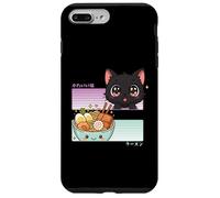 Kawaii Chibi Cat Ramen Anime Manga Giapponese Otaku Custodia per iPhone 7 Plus/8 Plus