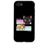 Kawaii Chibi Cat Ramen Anime Manga Giapponese Otaku Custodia per iPhone SE (2020) / 7 / 8