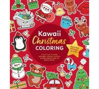 Kawaii Christmas Coloring (Tascabile) Chartwell Coloring Books