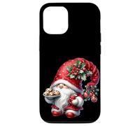 Kawaii Christmas Decor Christmas Cookies And Hot Cocoa Gnome Custodia per iPhone 12/12 Pro