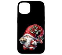 Kawaii Christmas Decor Christmas Cookies And Hot Cocoa Gnome Custodia per iPhone 13