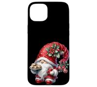 Kawaii Christmas Decor Christmas Cookies And Hot Cocoa Gnome Custodia per iPhone 15 Plus