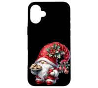 Kawaii Christmas Decor Christmas Cookies And Hot Cocoa Gnome Custodia per iPhone 16 Plus