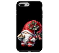 Kawaii Christmas Decor Christmas Cookies And Hot Cocoa Gnome Custodia per iPhone 7 Plus/8 Plus
