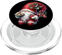 Kawaii Christmas Decor Christmas Cookies And Hot Cocoa Gnome PopSockets PopGrip per MagSafe