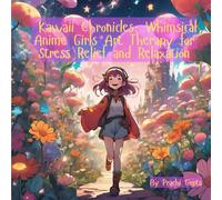Kawaii Chronicles: Whimsical Anime Girls Art Therapy for Stress Relief and Relaxation (Adults & Kids Both): Unwind and Color Your World with Adorable Anime Girls - Perfect for All Ages!