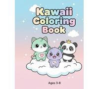 Kawaii Coloring Book: 65 Super Cute Creatures to Color - Kawaii Animals, Friendly Monsters & Adorable Characters for Kids Ages 3-8