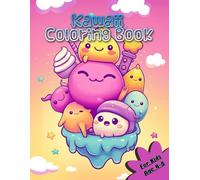 Kawaii Coloring Book for Kids: Adorable Doodles to Bring to Life! Fun and Easy Drawings - Perfect for Little Artists