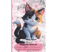 Kawaii Composition Notebook: A College Ruled Notebook, Journal | 6" x 9" | 110 pages | Cute Index Page | Cute Cat, Nekomata, and Kawaii Flowers for ... Japanese enthusiast, and people who love cats
