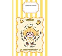 Kawaii Composition Notebook: Cute Japanese Snack Themed Journal - Wide Ruled Lined Notebook for School, Writing, and Daily Notes
