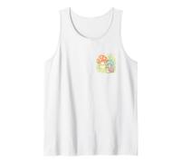 Kawaii Cottagecore Lumaca Fungo Pastello Naturecore Carino Canotta